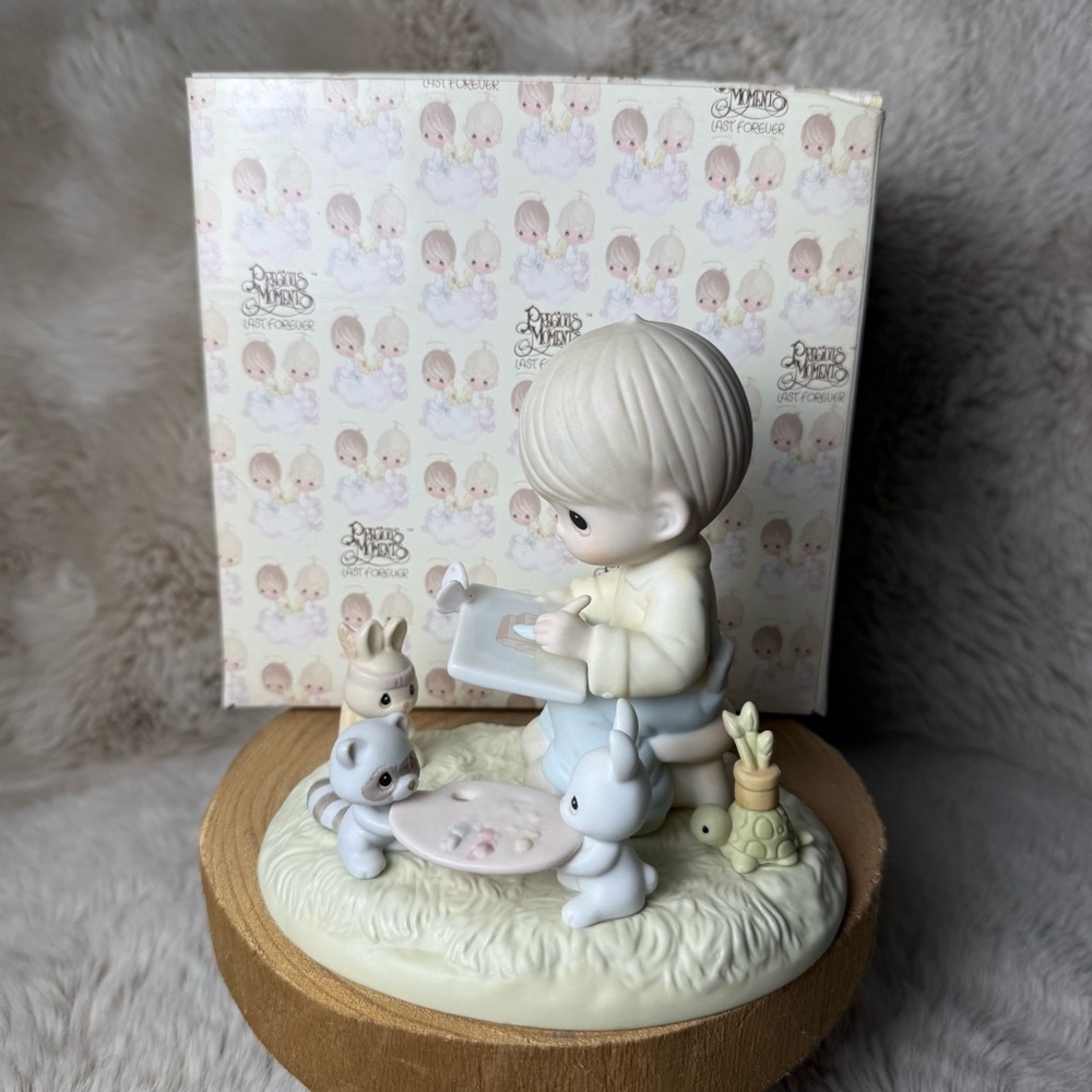 Precious Moments He Is My Inspiration Figurine